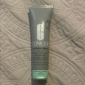 Clinique All About Clean Charcoal Mask in Gray and Mint